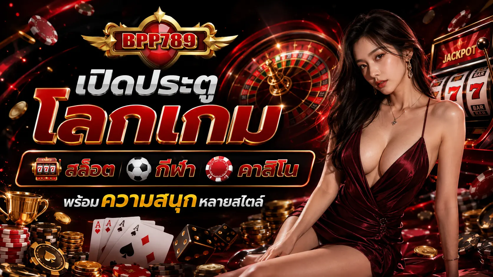 bpp789 เปิดประตูโลกเกม สล็อต กีฬา คาสิโน พร้อมความสนุกหลายสไตล์